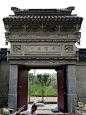 古建筑手绘
