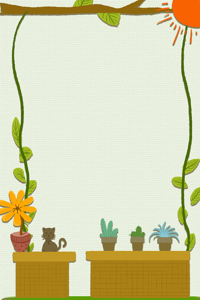 植物边框-花瓣网|陪你做生活的设计师 | 手绘植物边框