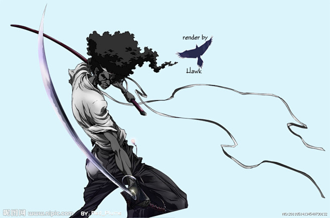 爆炸头武士_看图_武士阿非吧_百度贴吧 1 tieba.baidu.