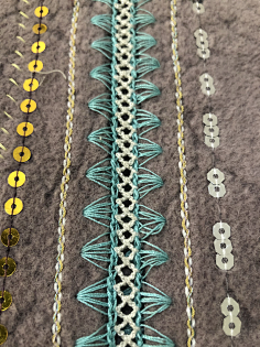 特种花样缝纫机线迹图集,花样缝纫机,服装特绣加工