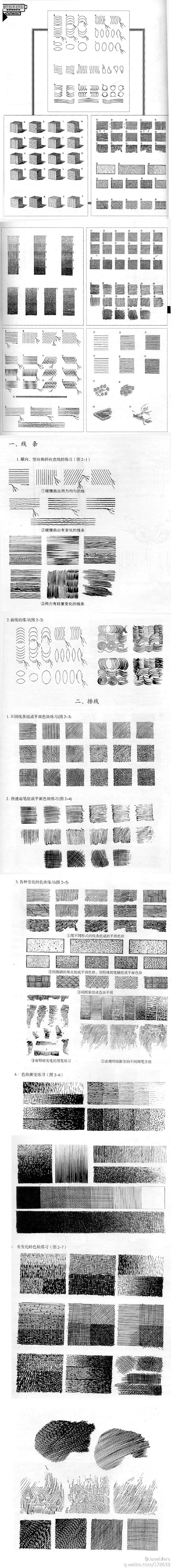 局部练习#辅助基础练习内容:排线.群里.