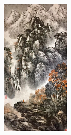 水墨丹青——王辉山水画作品欣赏