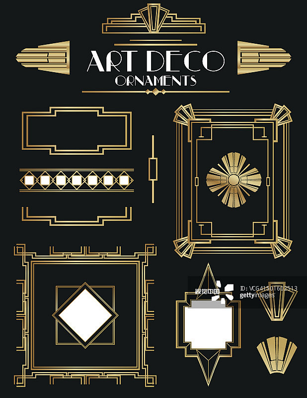 com art deco所体现出来的基于线条形式的强烈的装饰性,在原则上灵活