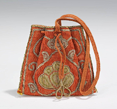 古代刺绣包