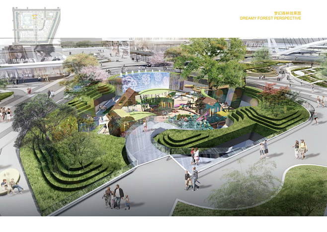 奥雅重庆儿童公园景观设计方案文本线计网