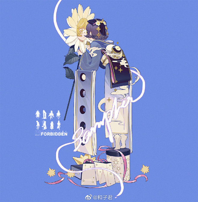 [菊花 67676767立绘-二次元0无心撒0同采自weibo.