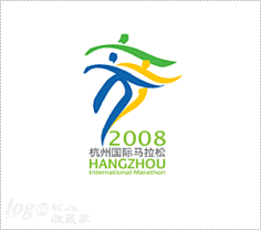 cn 杭州马拉松标志_logo收藏家