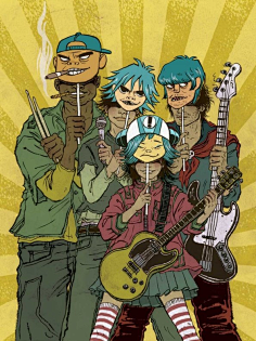 街头霸王gorillaz