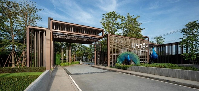 现代风格,景观大门-花瓣网|陪你做生活的设计师