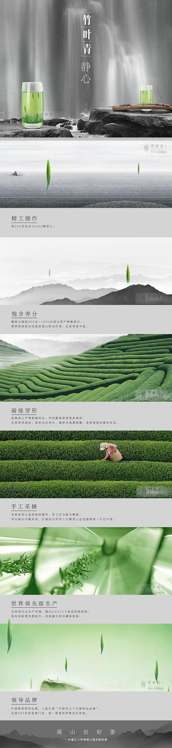 竹叶青茶叶至美绿茶2015年新茶静心级绿茶绝版珍藏茶弈装256gtmallcom