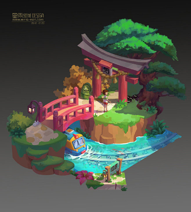 q版场景