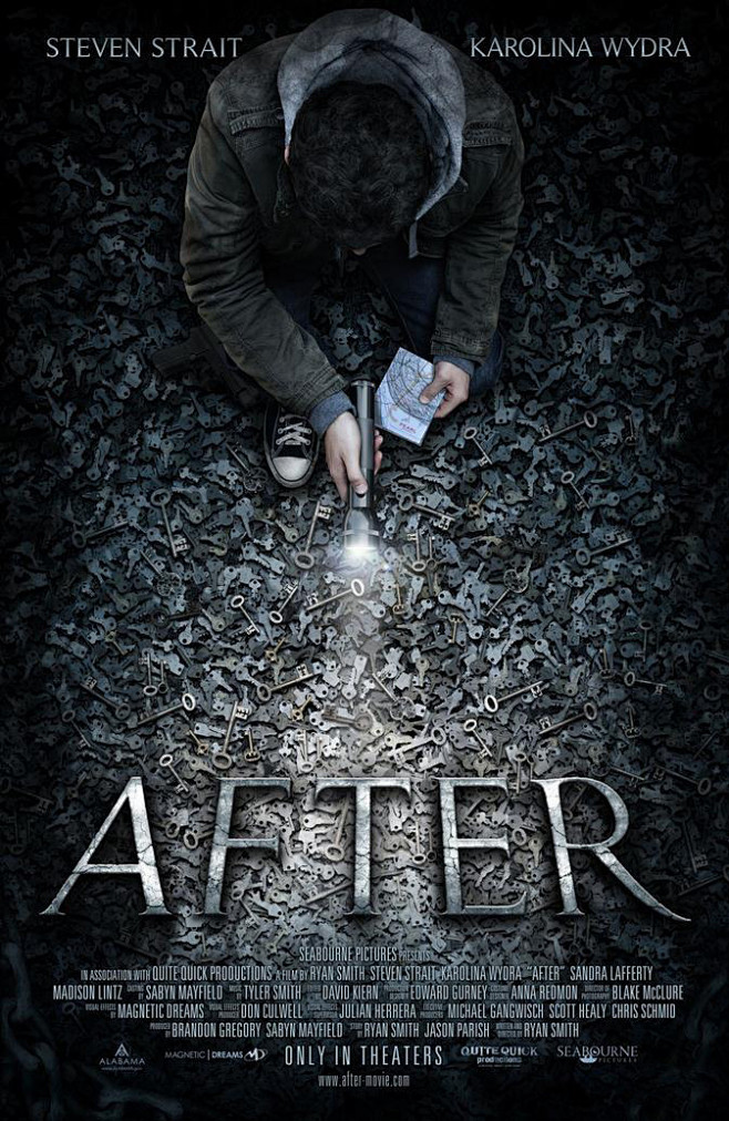 惊悚片after创意电影海报