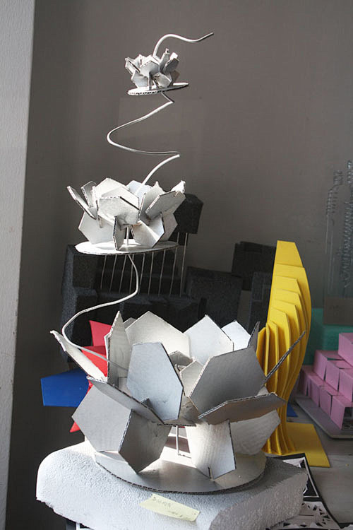 15:23:04中国美院上海设计学院立体构成作品展示(二(5)建筑鞠朝闻同
