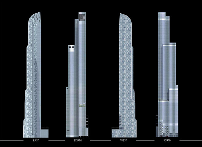 com 克里斯蒂安设计的"one57"塔楼落成,为纽约天际线添上亮丽一笔