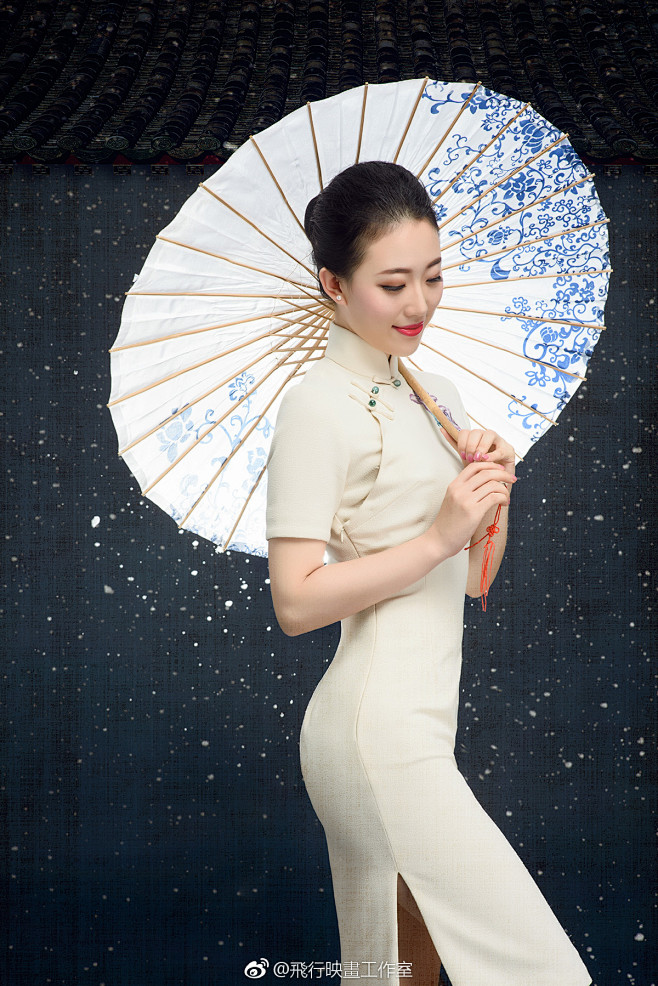 空姐——白色旗袍