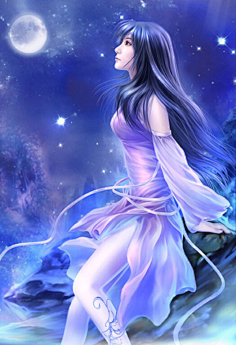 《手绘古代》玄幻美女