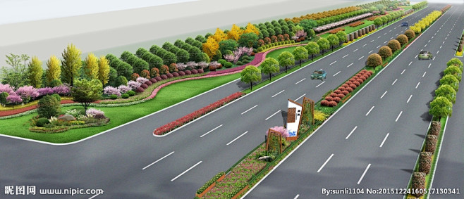 城市道路绿化