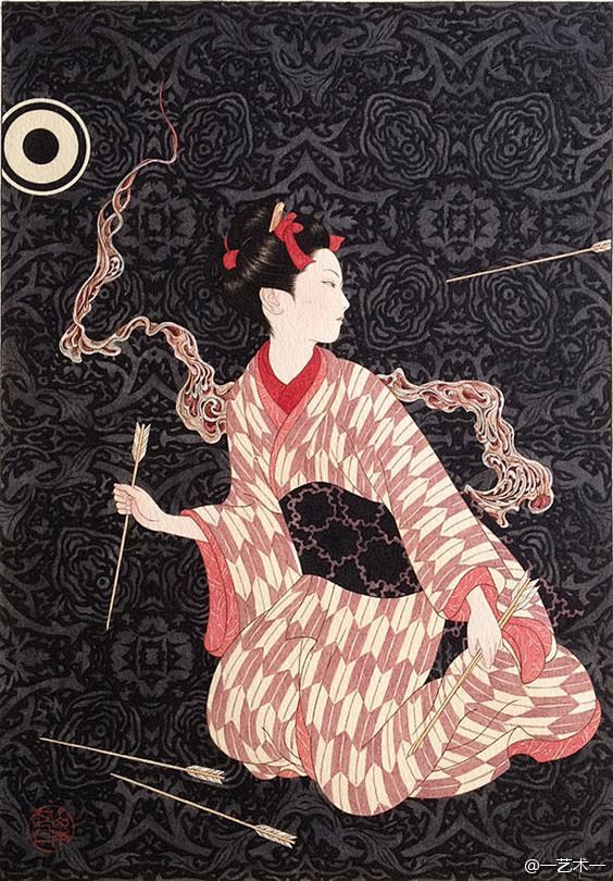 日本插画大师takatoyamamoto