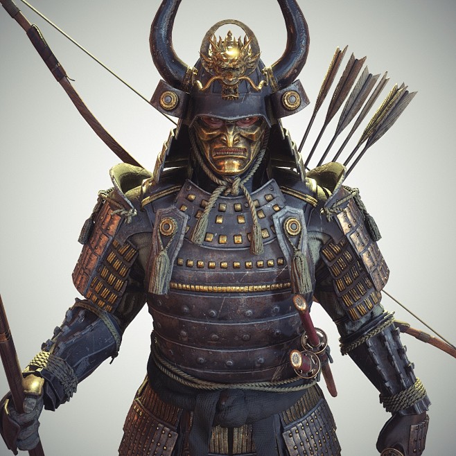 michaelweisheimberesin日本武士题材角色作品samurairealtime