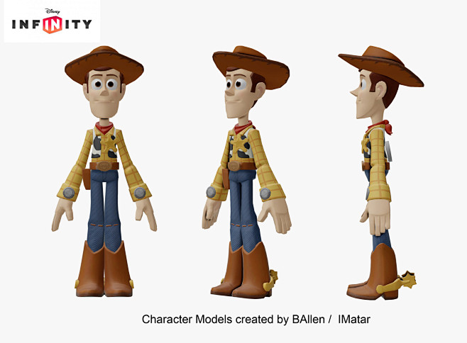 woodytoystorydisneyinfinityballencharactermodelbyballenimatar