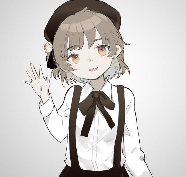 鸠羽伦同人图插画壁纸鸠羽つぐ