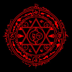 魔法阵-花瓣网|陪你做生活的设计师 黑魔法阵高清壁纸_360图片