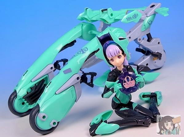 日版konami武装神姬机娘第七弹yda绿色摩托车机车淘宝网