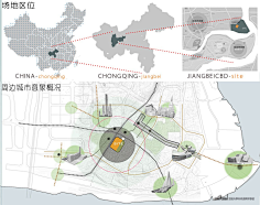 好吃的小动物采集到景观规划-分析图-区位分析