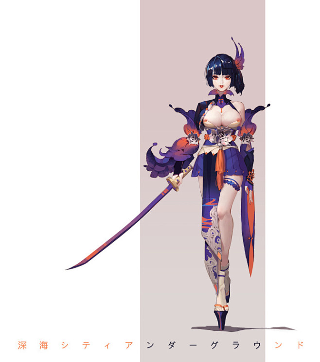 仙侠,二次元;人设