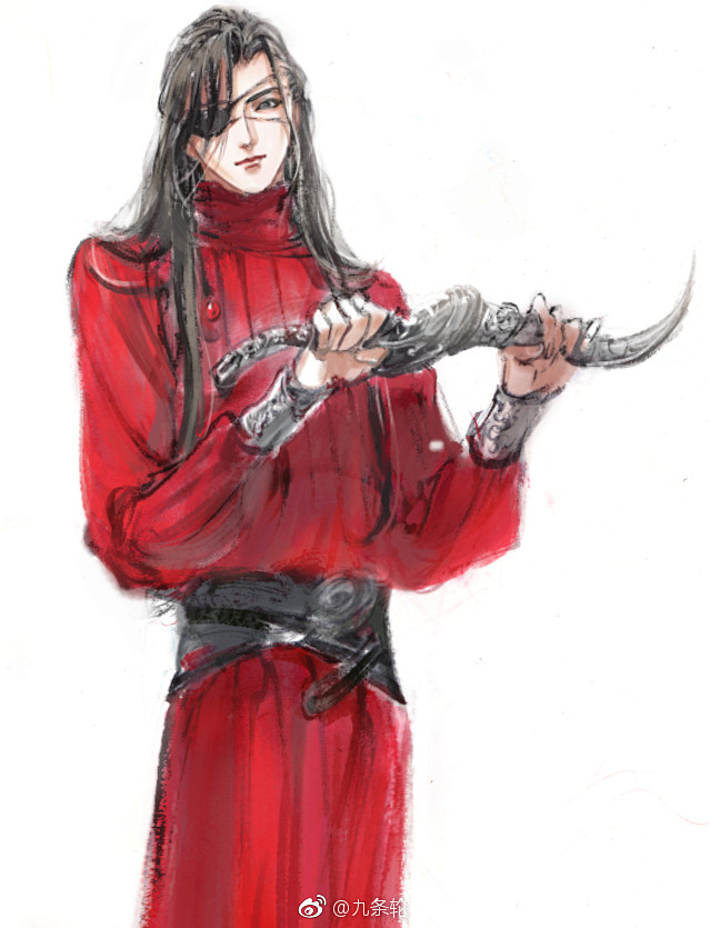 【绘画】天官赐福