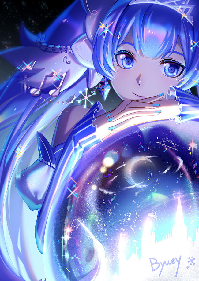 柚子海洋水ベ采集到〖动漫〗初音未来&歌姬