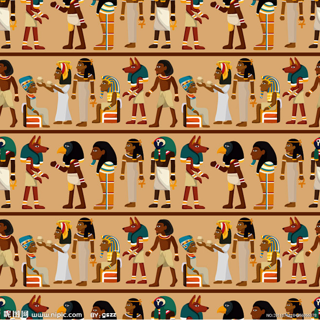 古埃及图案