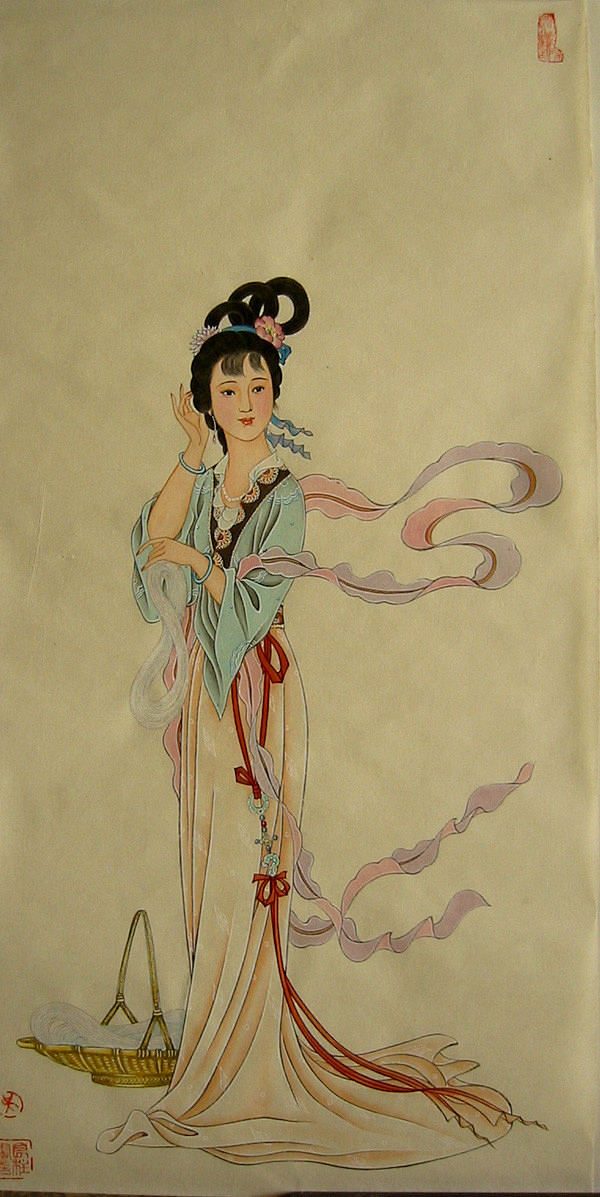吴良柱工笔仕女