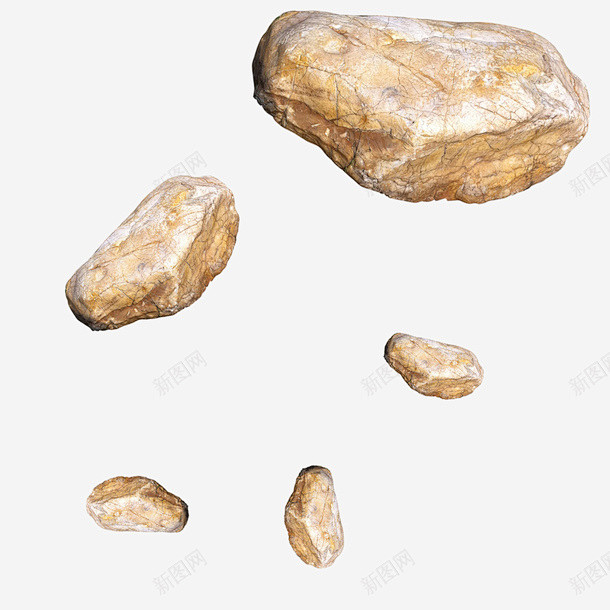 石头的加上高清素材假山漂浮漂浮石块爆炸石头剪刀石石碎石头碎石子