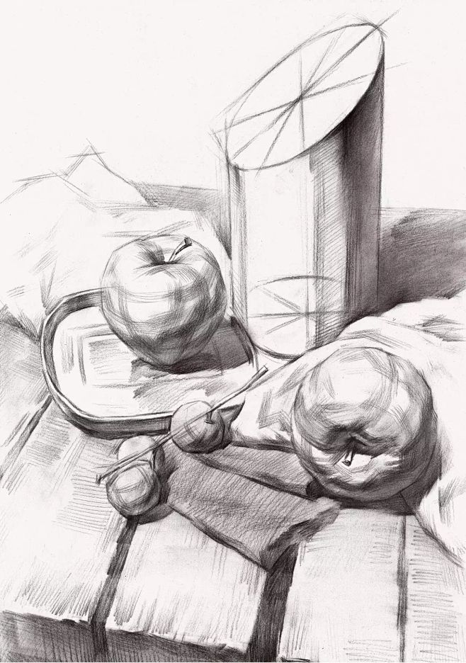 铅笔画 静物