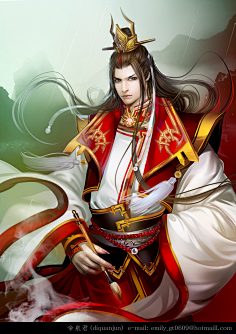 古代男子贵族公子型