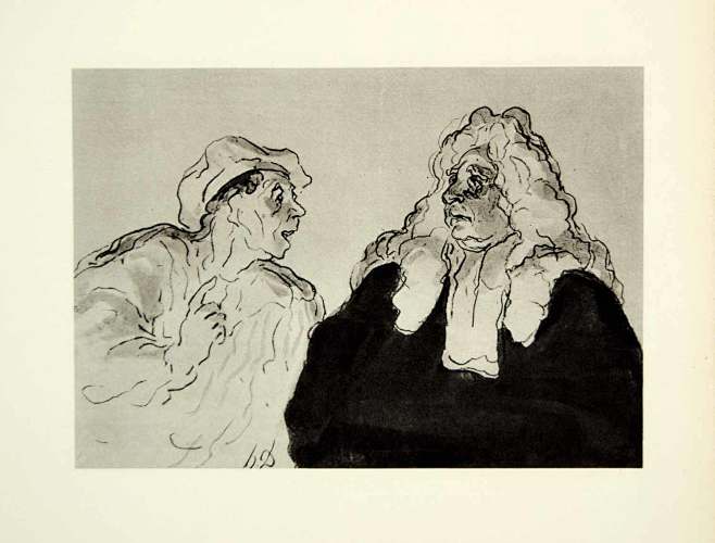 com honoré daumier(奥诺雷·杜米埃)油画作品欣赏(4) warting.