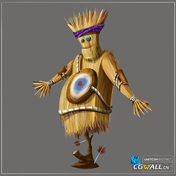 cn cgwall游戏原画网站_稻草人游戏原画设定 cgwall.cn
