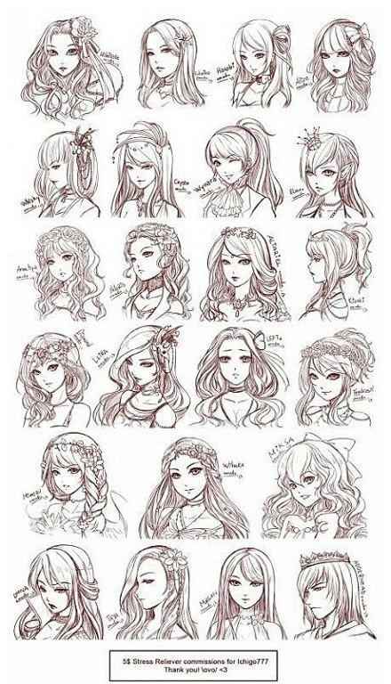 漫画人物技巧