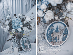 艺术家的思想采集到weddings-蓝