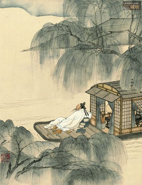 抽刀断水水更流,举杯消愁愁更愁。人生在世不