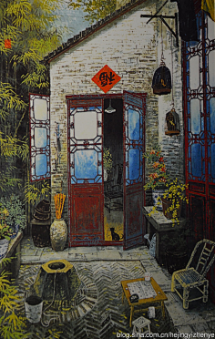 com 云南现代重彩画欣赏@cci中国动漫插画 1 zhan.renren.