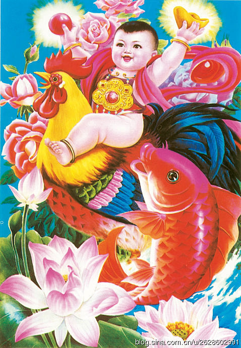 年画资料陈明作品3