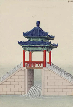 com 中国画山水,园林,古建筑群 画白ing采集到古画,工笔画 采集 blog.