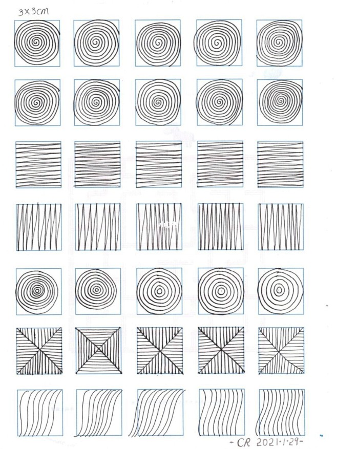 控笔训练第4天零基础学插画线稿控笔训练第4天零基础学插画线稿