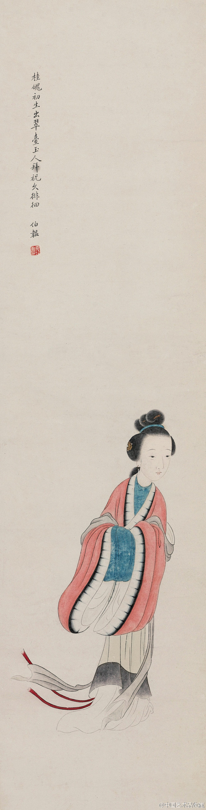 改琦-花瓣网|陪你做生活的设计师 | 的仕女画风一直是