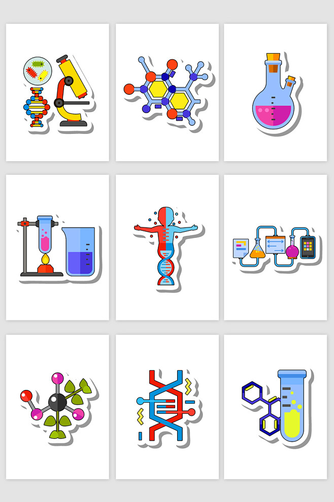 科学实验-花瓣网|陪你做生活的设计师 | 科学教育海报