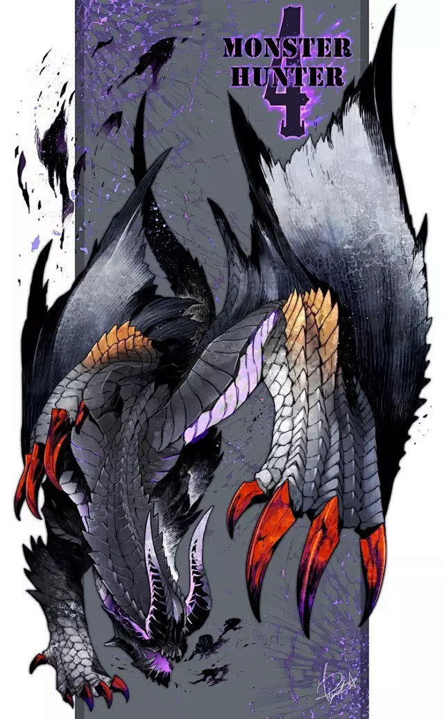 帅气到爆的mh日本插画师布施龙太作品欣赏