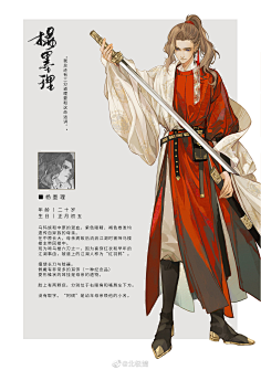 古风人设参考男