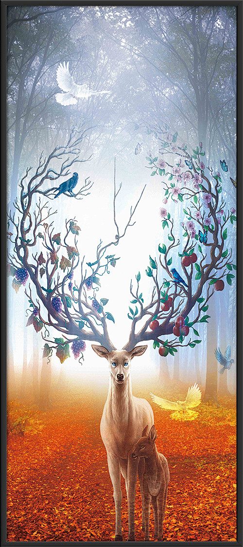 西幻风-花瓣网|陪你做生活的设计师 麋鹿孩子
